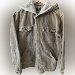 Billabong men’s hooded corduroy jacket